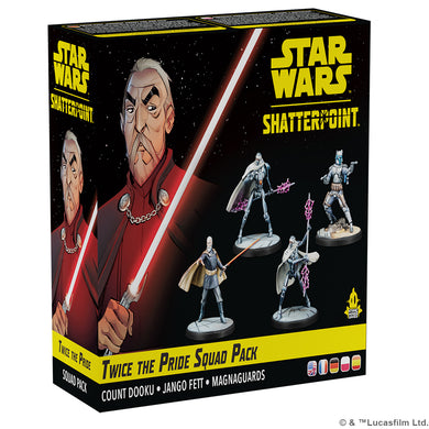 Star Wars Shatterpoint Twice the Pride: Count Dooku Squad Pack