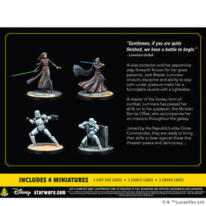 Star Wars Shatterpoint Plans and Preparation Squad Pack