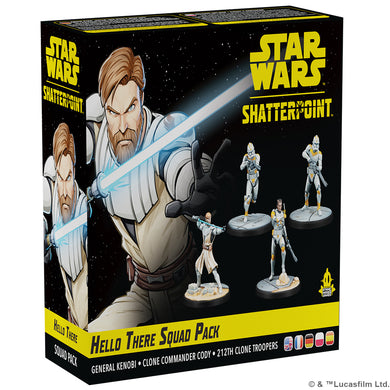 Star Wars Shatterpoint Hello There: General Kenobi Squad Pack