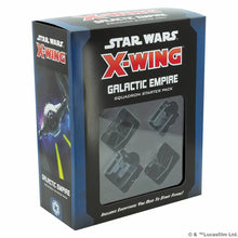 Load image into Gallery viewer, Star Wars X-Wing 2nd Edition Galactic Empire Squadron Starter Pack