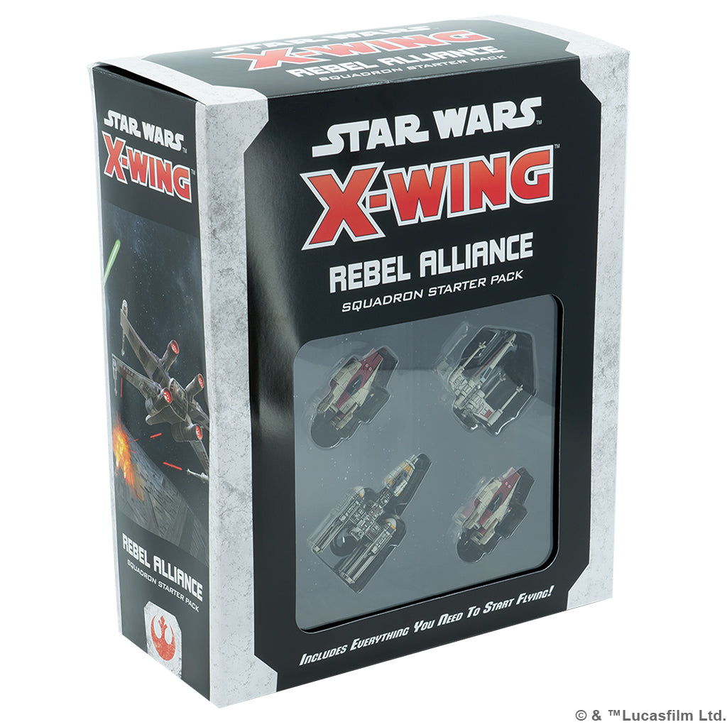 Star Wars X-Wing 2nd Edition Rebel Alliance Squadron Starter Pack