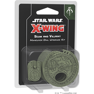 Star Wars X-Wing 2nd Edition Scum and Villainy Maneuver Dial Upgrade Kit