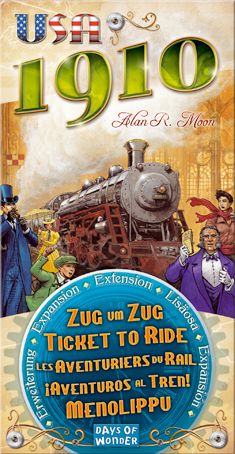 Ticket to Ride - USA 1910 Expansion