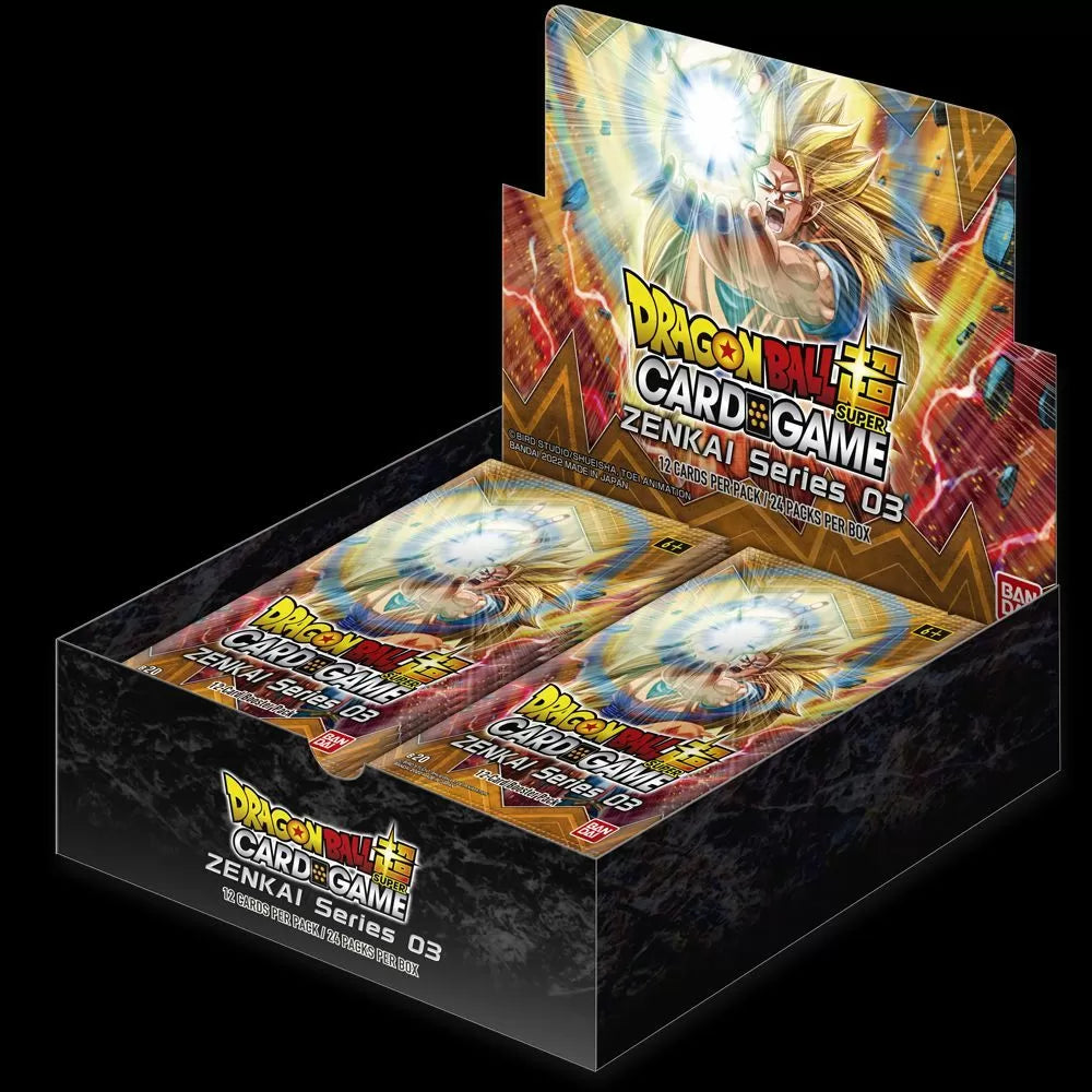 Dragon Ball Super Card Game Zenkai Series Set 03 Booster Box (B20)  Games  Bandit